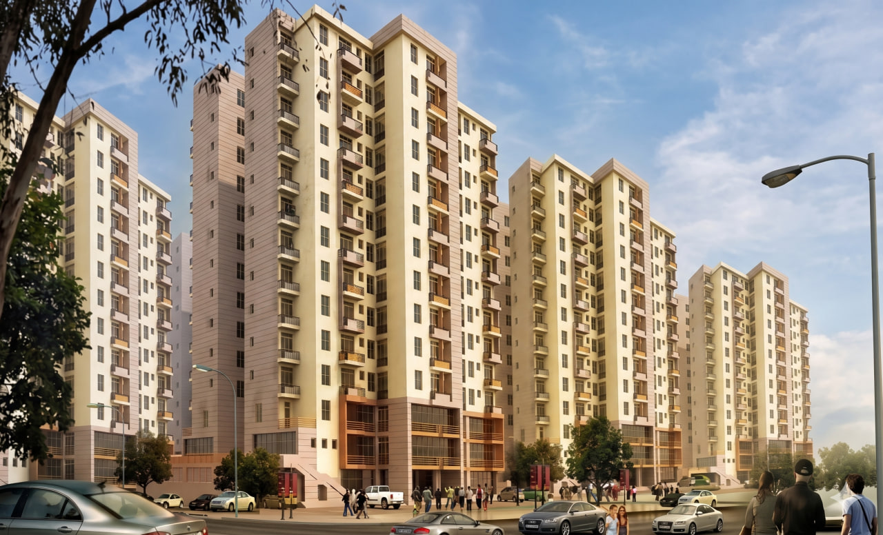 (2B+G+15) Residential Apartment Building